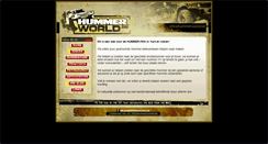 Desktop Screenshot of hummerworld.be