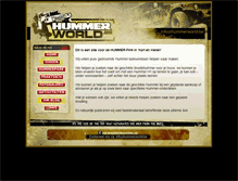 Tablet Screenshot of hummerworld.be